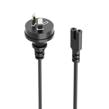 ALOGIC 2M AUS 2 PIN MAINS PLUG TO IEC C7 M TO F ALOGIC — view 2