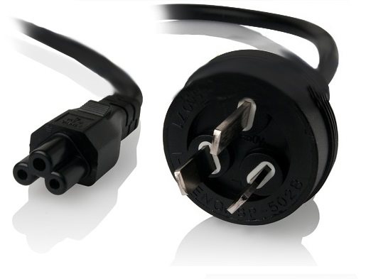 ALOGIC 0.5M AUS 3 PIN MAINS PLUG TO IEC C5 MTOF ALOGIC — view 2