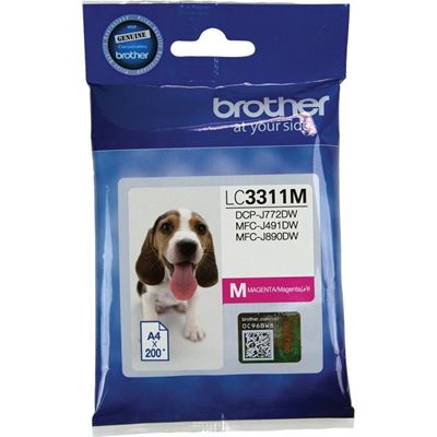 BROTHER LC3311M INK CARTRIDGE MAGENTA BROTHER — view 2