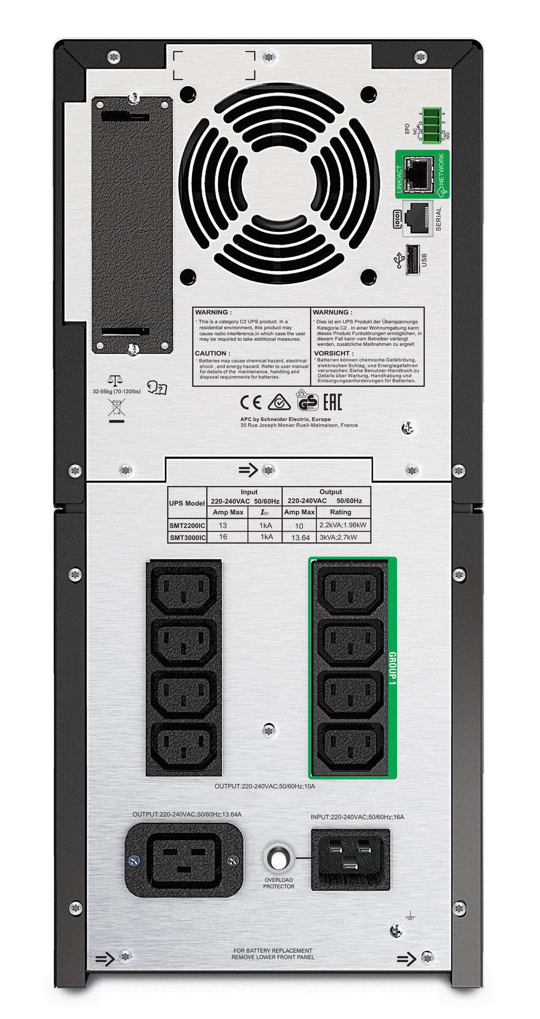 APC Smart-UPS 2200VA LCD 230V with Smart APC — view 3