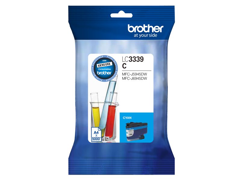 BROTHER LC3339XLC XXL CYAN HIGH YIELD INK CART BROTHER — view 2