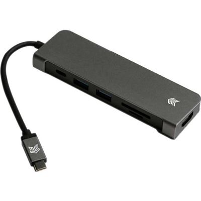 STM HUB USB-C MULTIPLE PORTS+CARD READER STM — view 2