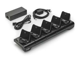 ZEBRA 5-SLOT PRINTER DOCKING CRADLE ZQ300 SERI ZEBRA — view 2
