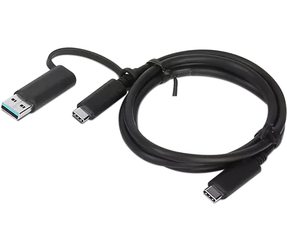 LENOVO HYBRID USB-C CABLE WITH USB-A(1M) LENOVO — view 2