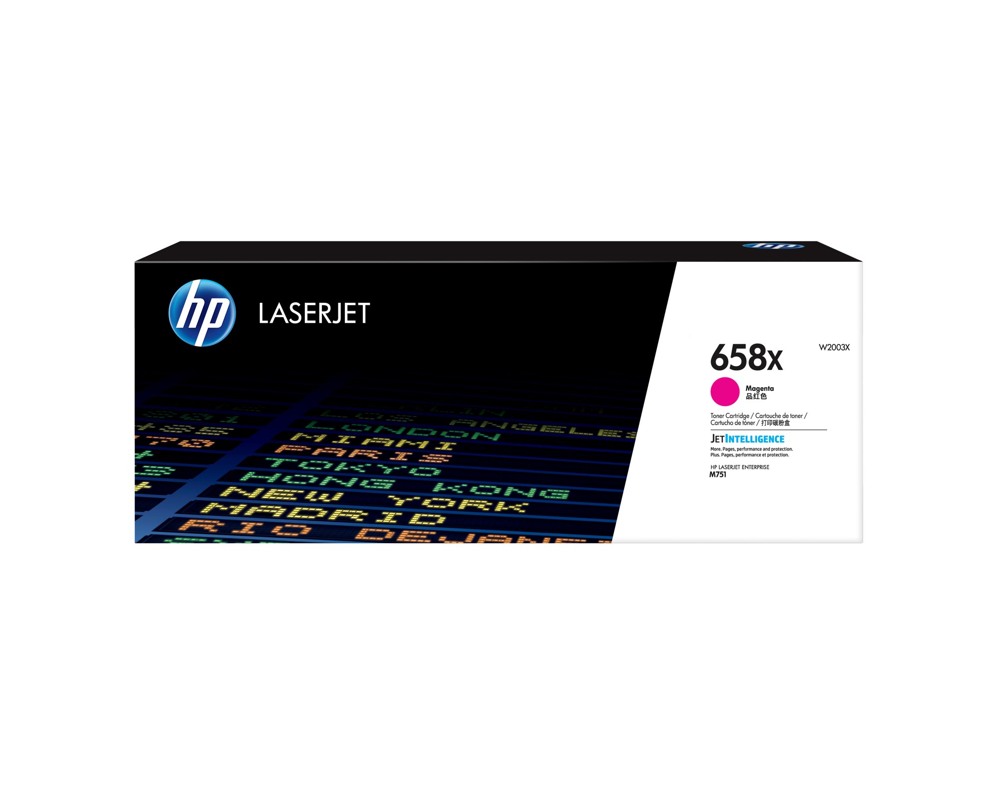 HP 658X MAGENTA LASERJET TONER CARTRIDGE HP — view 2
