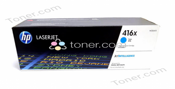 HP 416X CYAN LASERJET TONER CARTRIDGE HP — view 2