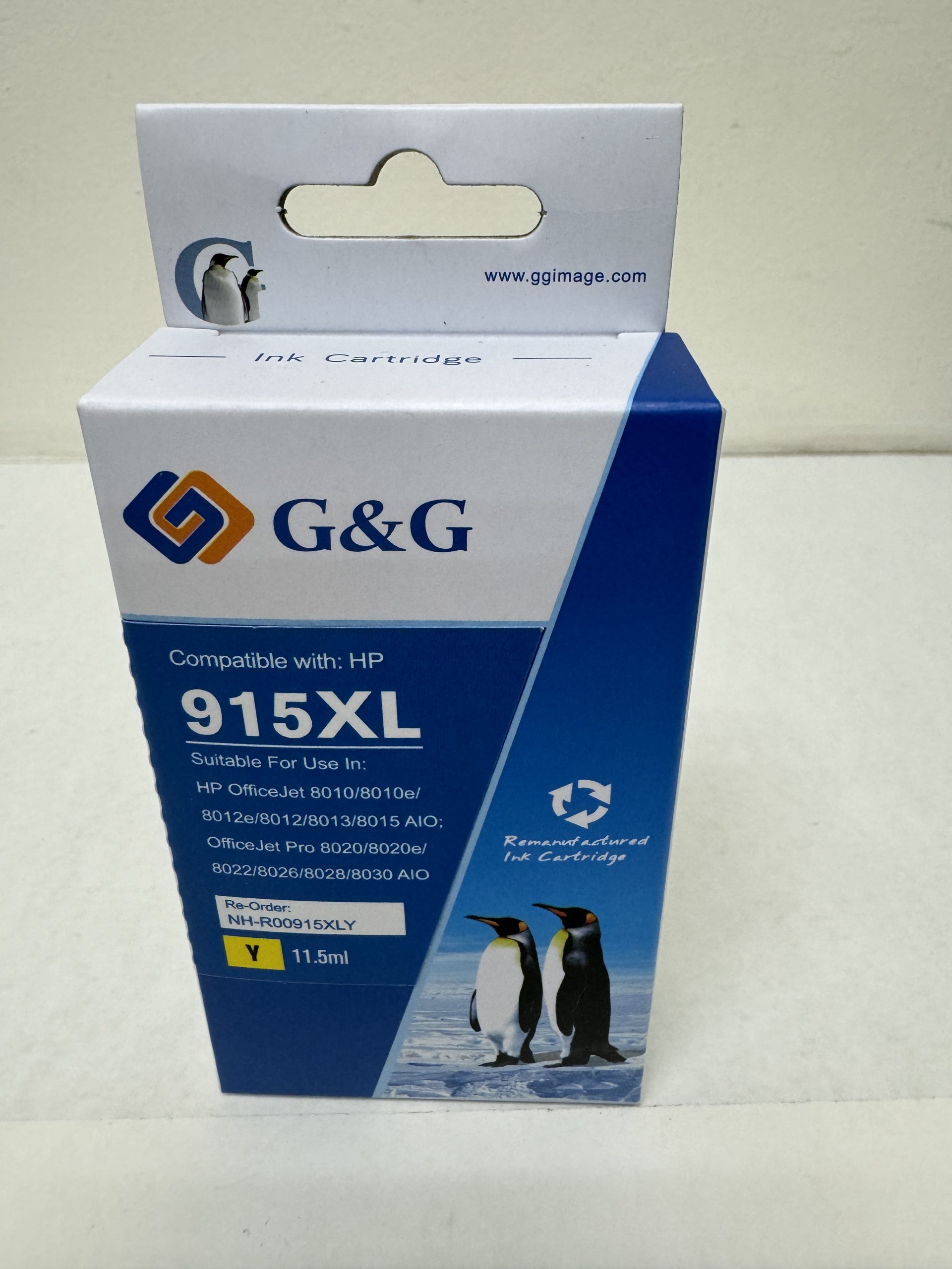 HP 915XL Yellow Original Ink Cartridge HP — view 2