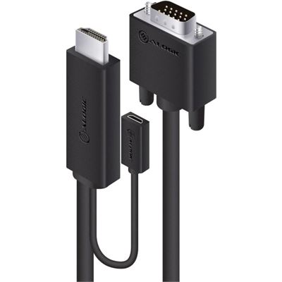 ALOGIC 2M HDMI TO VGA CABLE W. USB POWER ALOGIC — view 2