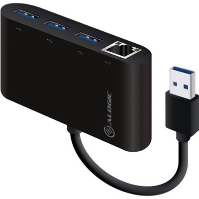 ALOGIC USB3.0 3 PORT HUB AND GIGABIT ADAPTER ALOGIC — view 2
