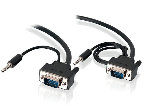 ALOGIC 5M VGA CABLE W. 80CM&30CM 3.5MM CABLE ALOGIC — view 2