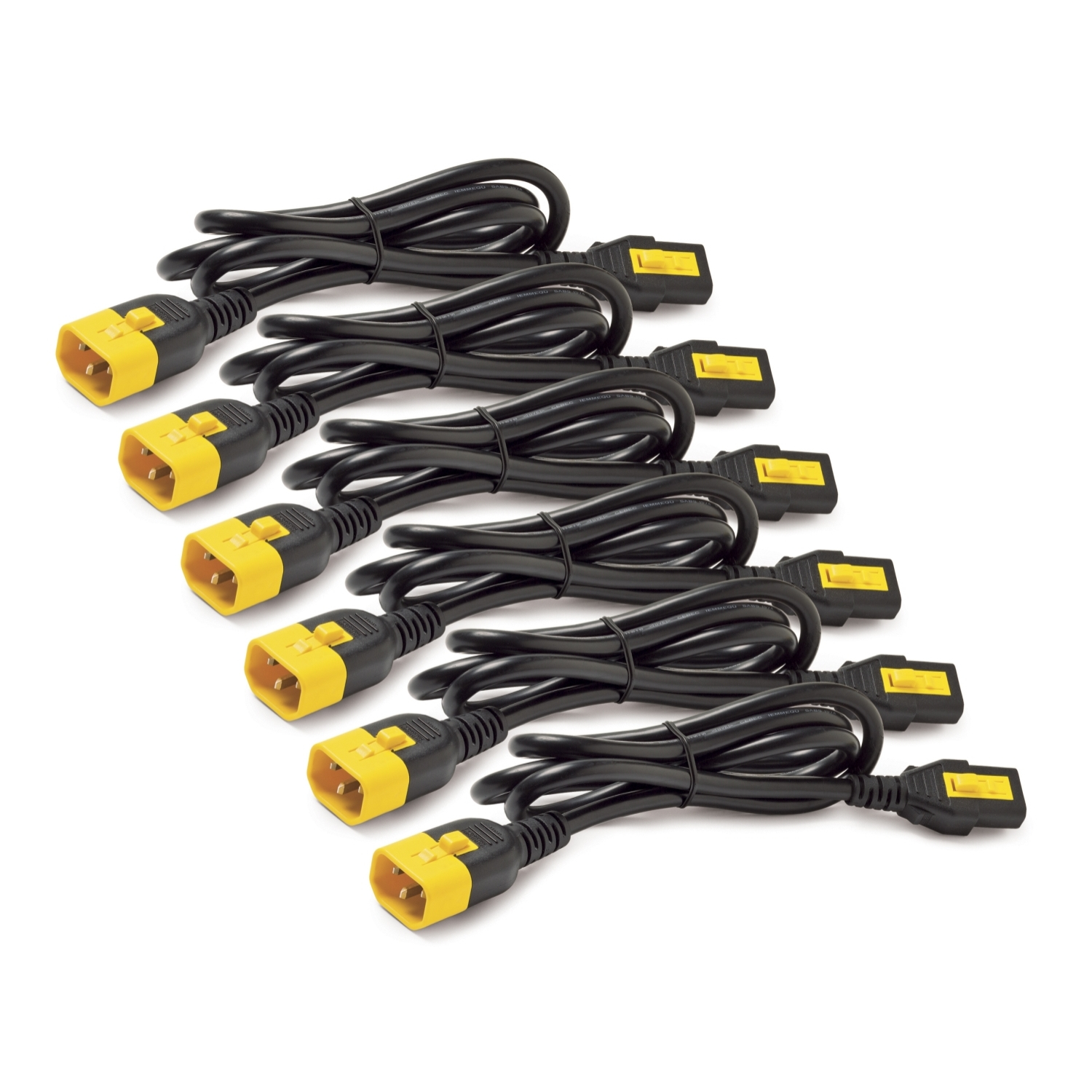 APC Power Cord Kit (6 ea) Locking C13 to C14 APC — view 2