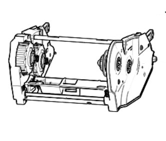 ZEBRA KIT RIBBON CARRIAGE ZD420T/620T ZEBRA — view 2