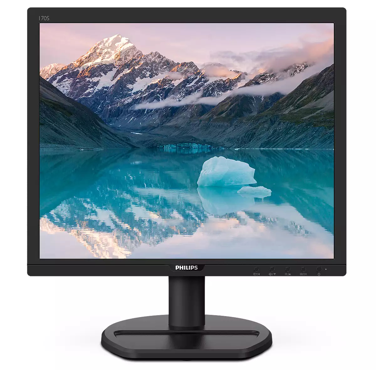 PHILIPS 17in DVI-D/VGA VESA 1280X1024 5:4 BLACK PHILIPS — view 2