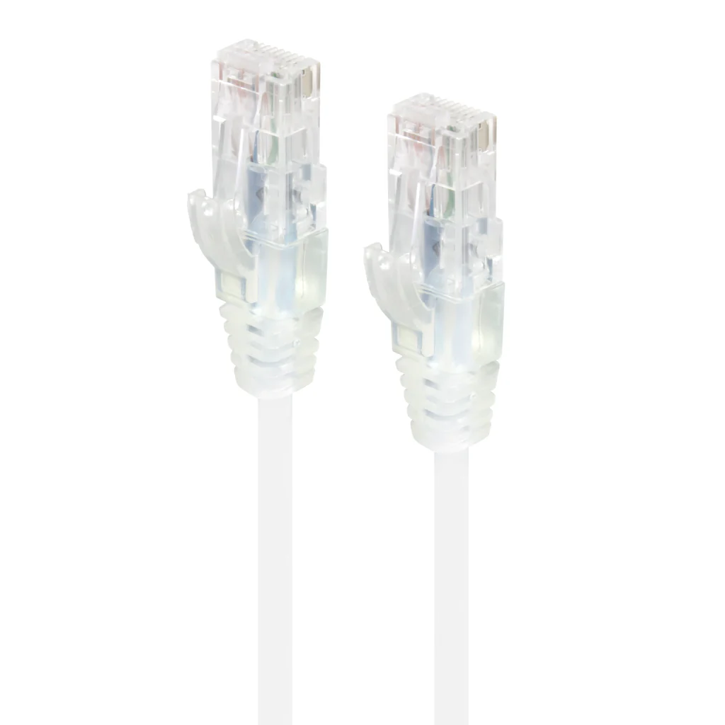 ALOGIC 5M WHITE SLIM CAT6 CABLE UTP 28AWG ALOGIC — view 2
