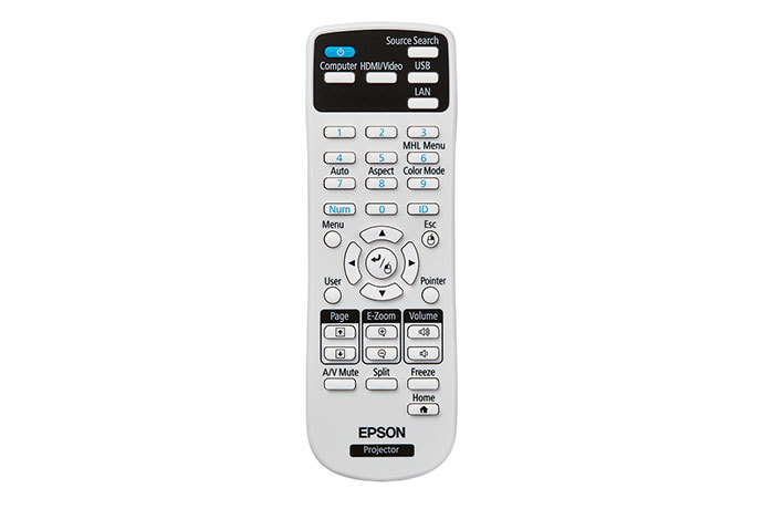 EPSON EB-W140 REMOTE CONTROL EPSON — view 2