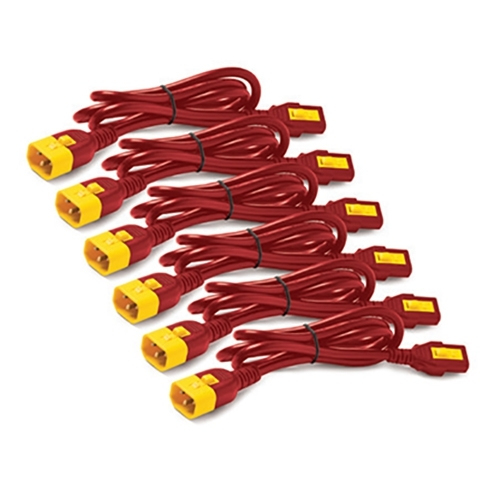 APC Power Cord Kit (6 ea) Locking C13 to C14 APC — view 2