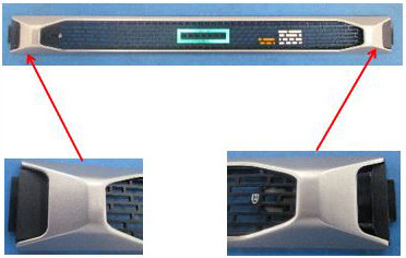 Hewlett Packard Enterprise HPE DL325 Gen10+ Bezel Kit Hewlett Packard Enterprise — view 2