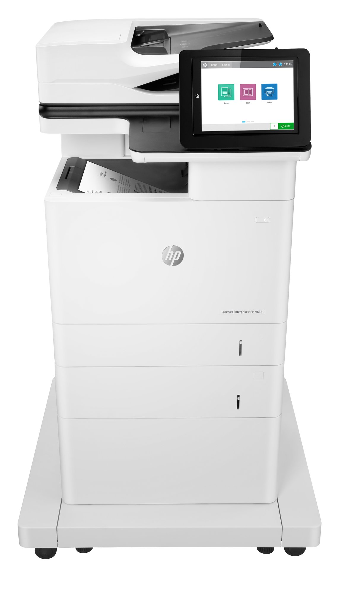 HP LaserJet Enterprise MFP M635fht HP — view 2