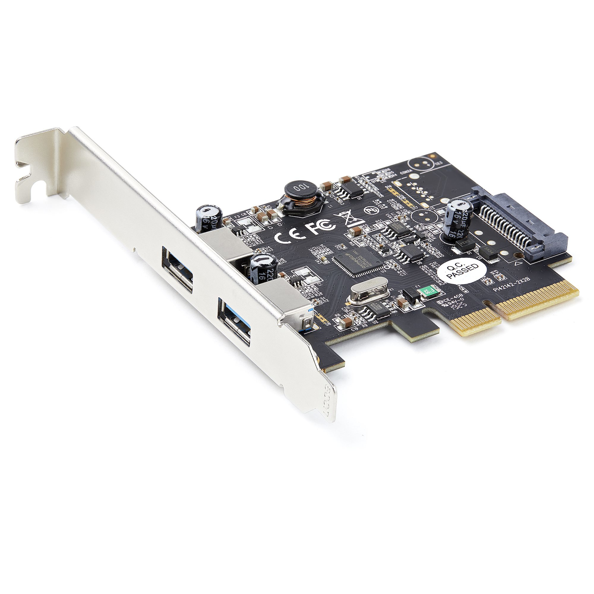 StarTech.com 2 Port USB 3.1 PCI-e Card - 2x A - 10Gbp StarTech.com — view 2