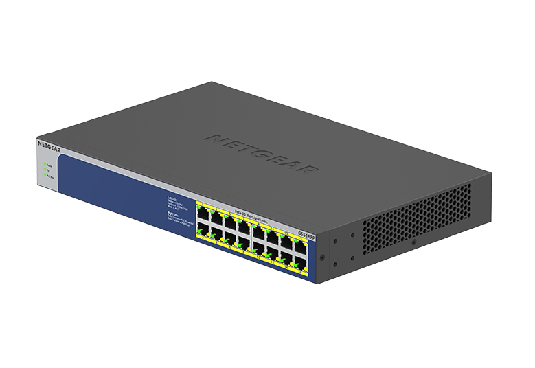 NETGEAR 16PRT HGPW POE+ UNMDG SW 260W BDG PRSAFE NETGEAR — view 2