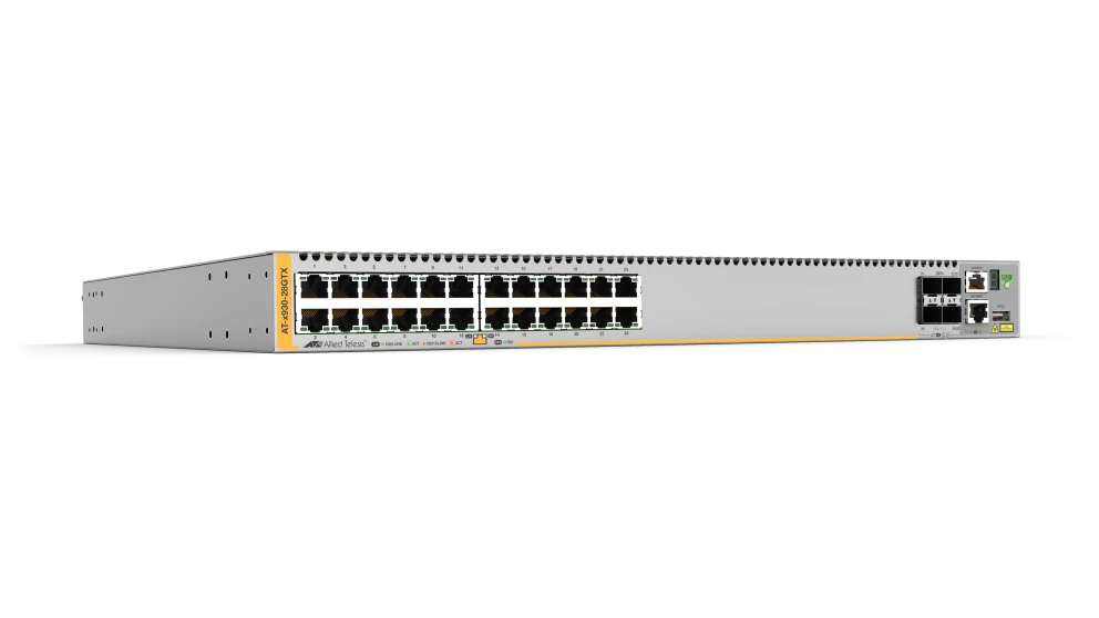 ALLIED TELESIS 24x10/100/1000BASE-TX ports 2 x SFP+ 2 x ALLIED TELESIS — view 2