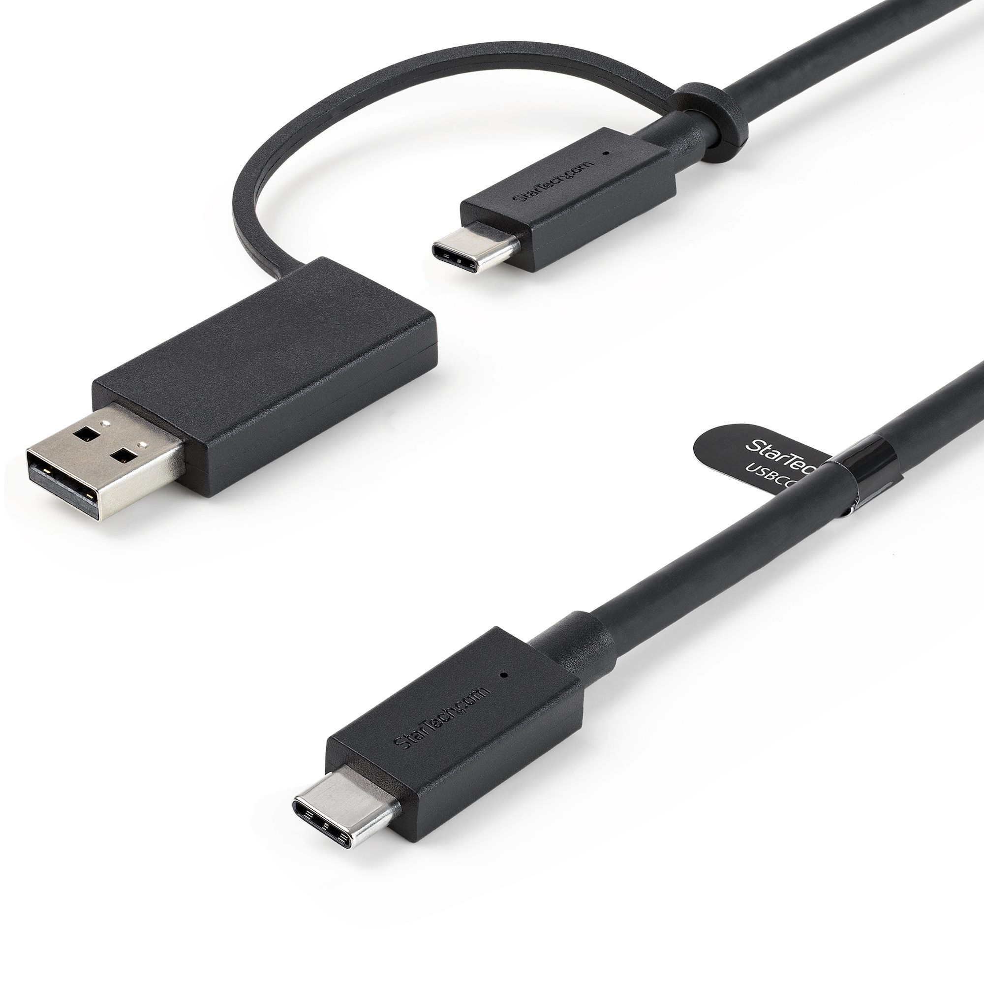 StarTech.com 1m Hybrid USB-C Cable w/ USB-A Adapter StarTech.com — view 2