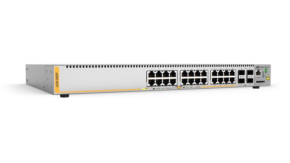 ALLIED TELESIS 24PORT POE L2+ SWITCH 4XSFP 1YR NCP ALLIED TELESIS — view 2