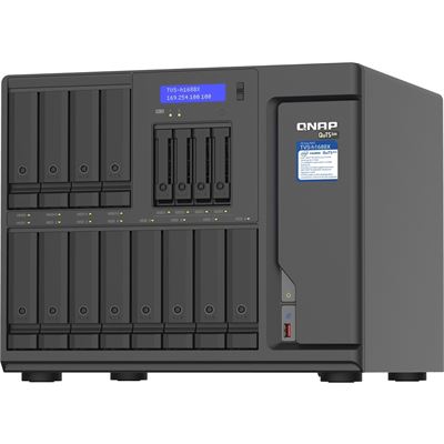 QNAP 12+4 BAYS 3.3 GHZ 32GB XEON W-1250 QNAP — view 1