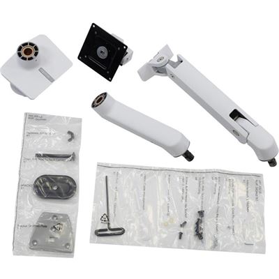 ERGOTRON HX Desk Monitor Arm with HD Pivot White ERGOTRON — view 2