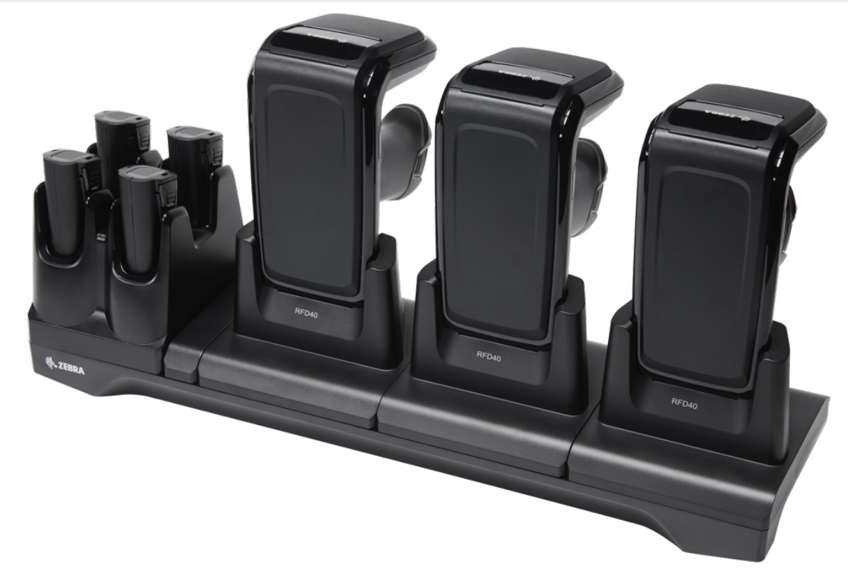 ZEBRA RFD40/RFD90 3 DEVICE SLOTS/4 TOASTER SL ZEBRA — view 2