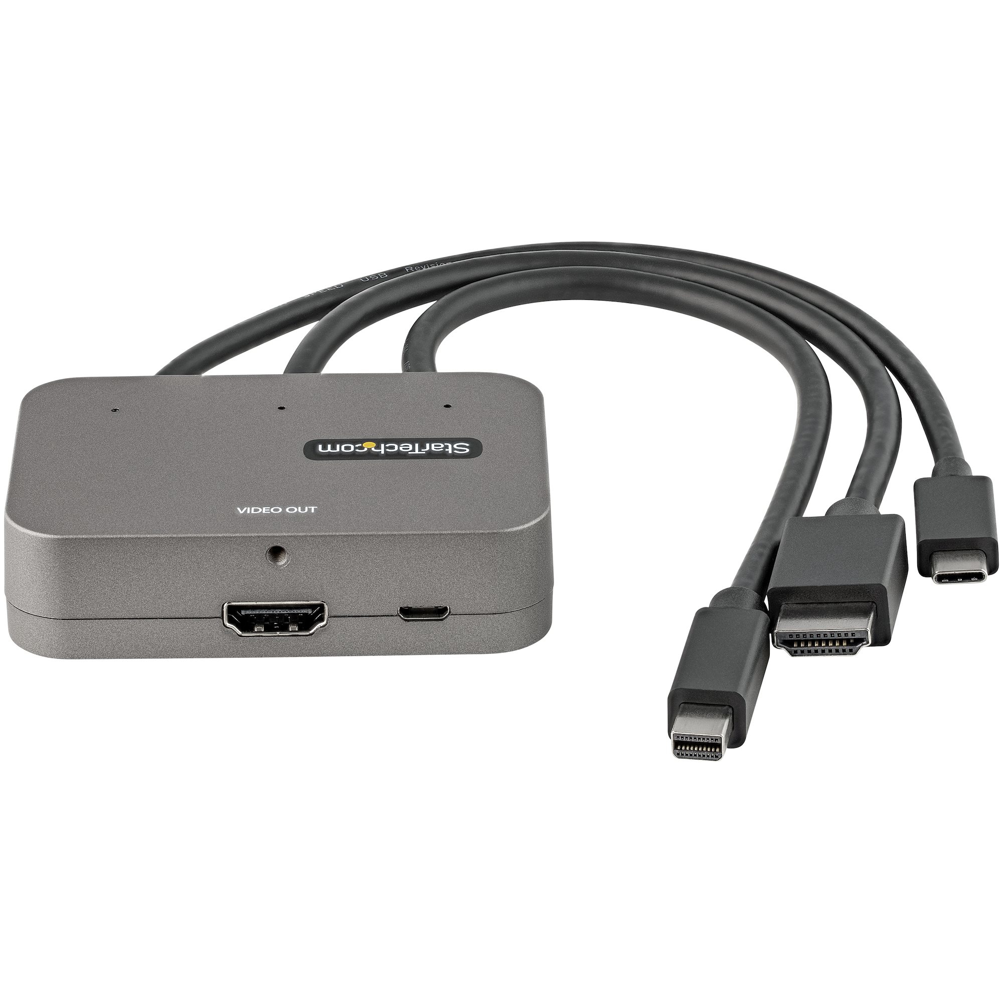 StarTech.com USB-C/HDMI/mDP Multiport to HDMI Adapter StarTech.com — view 4