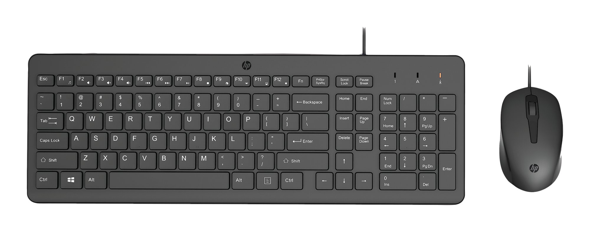 HP 150 WIRED MOUSE AND KEYBOARD HP — view 2