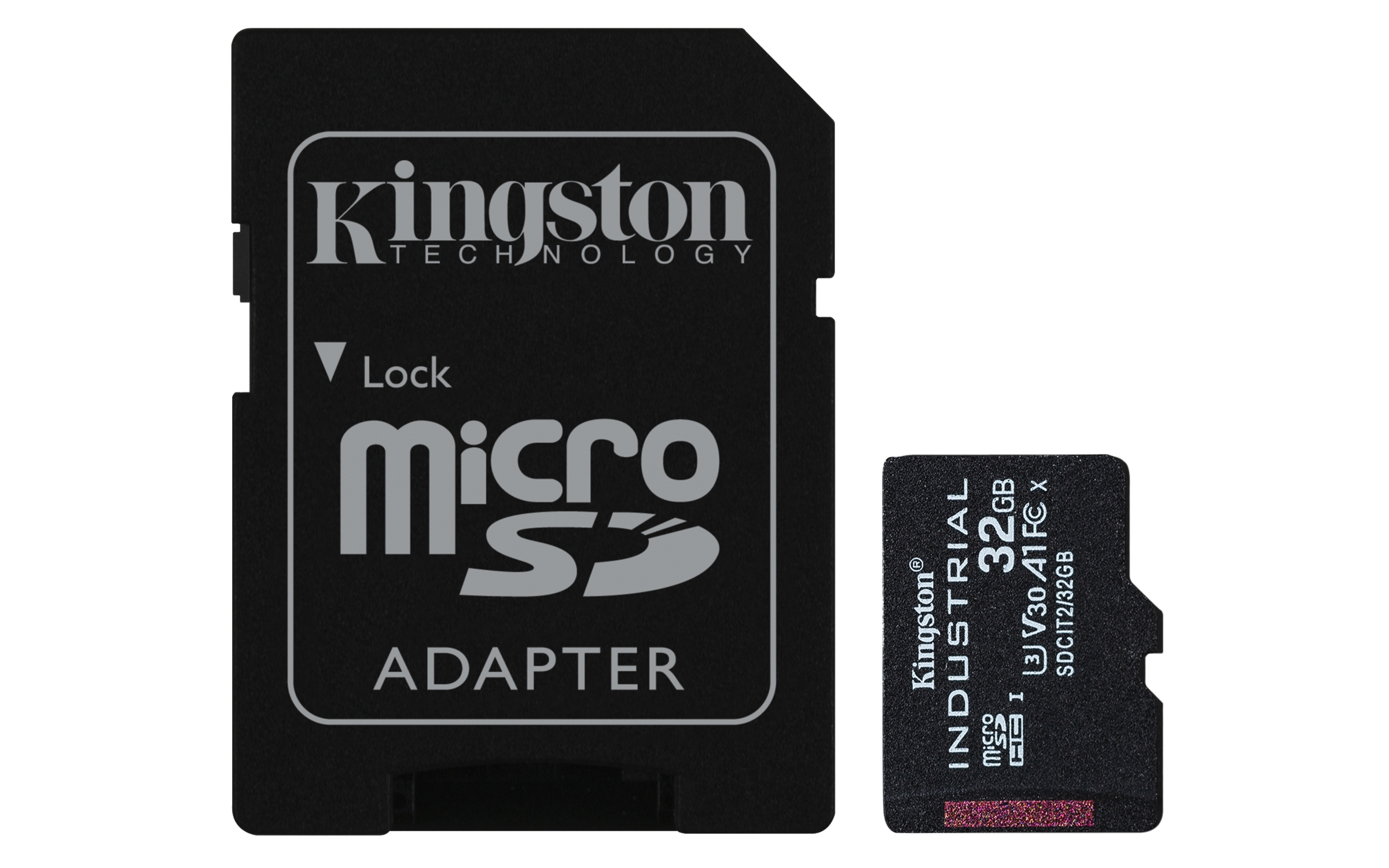 KINGSTON 32GB microSDHC Industrial C10 A1 pSLC + KINGSTON — view 2