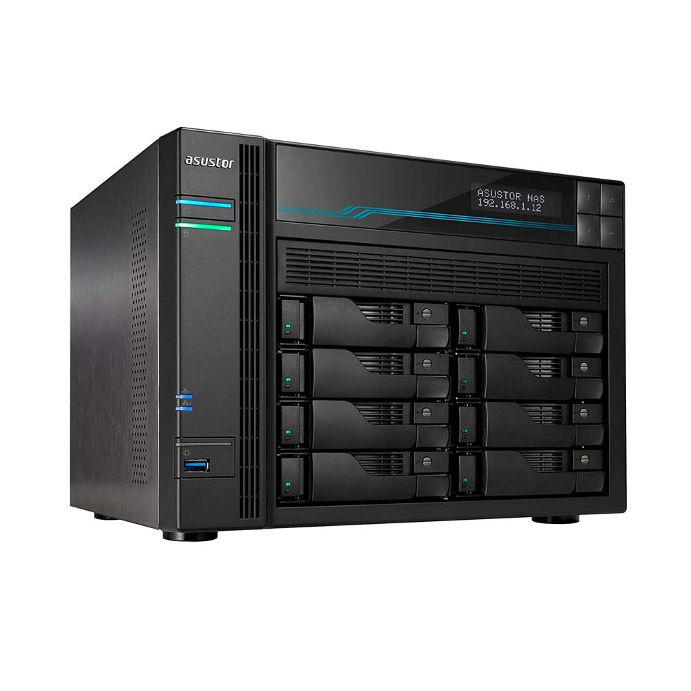 ASUSTOR 8 BAY NAS INTEL ATOM C3538 QUAD-CORE 8GB ASUSTOR — view 2