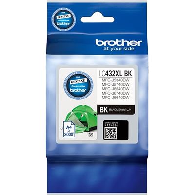 BROTHER LC432XLBK BLACK INK CARTRIDGE BROTHER — view 2
