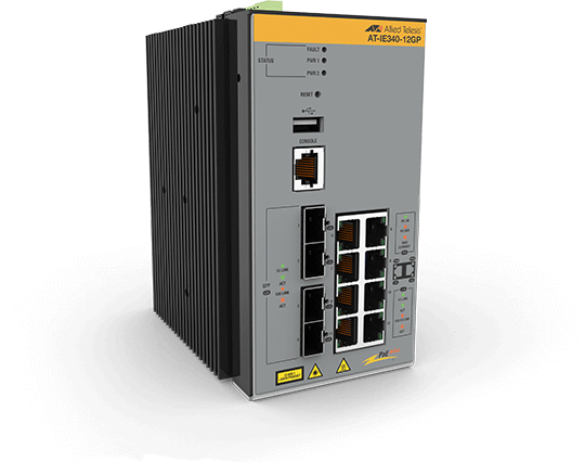 ALLIED TELESIS IE340 8PORT POE+ LAYER3 GB INDUSTRIAL ALLIED TELESIS — view 2
