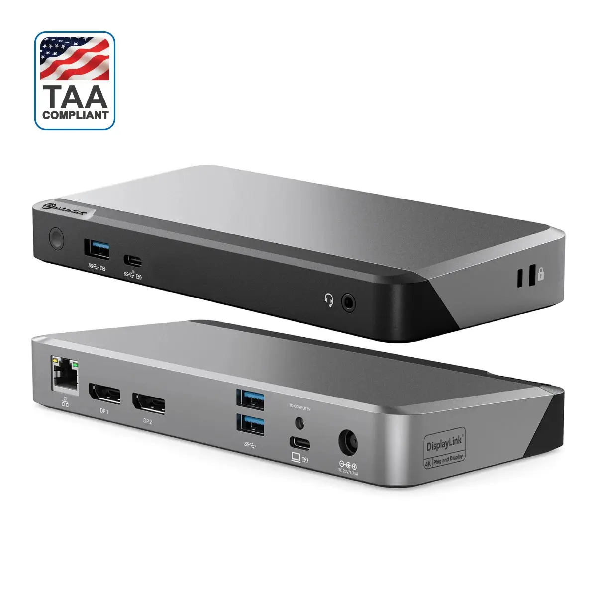 ALOGIC UNIVERSAL DUAL 4K DOCKING STATION ALOGIC — view 2