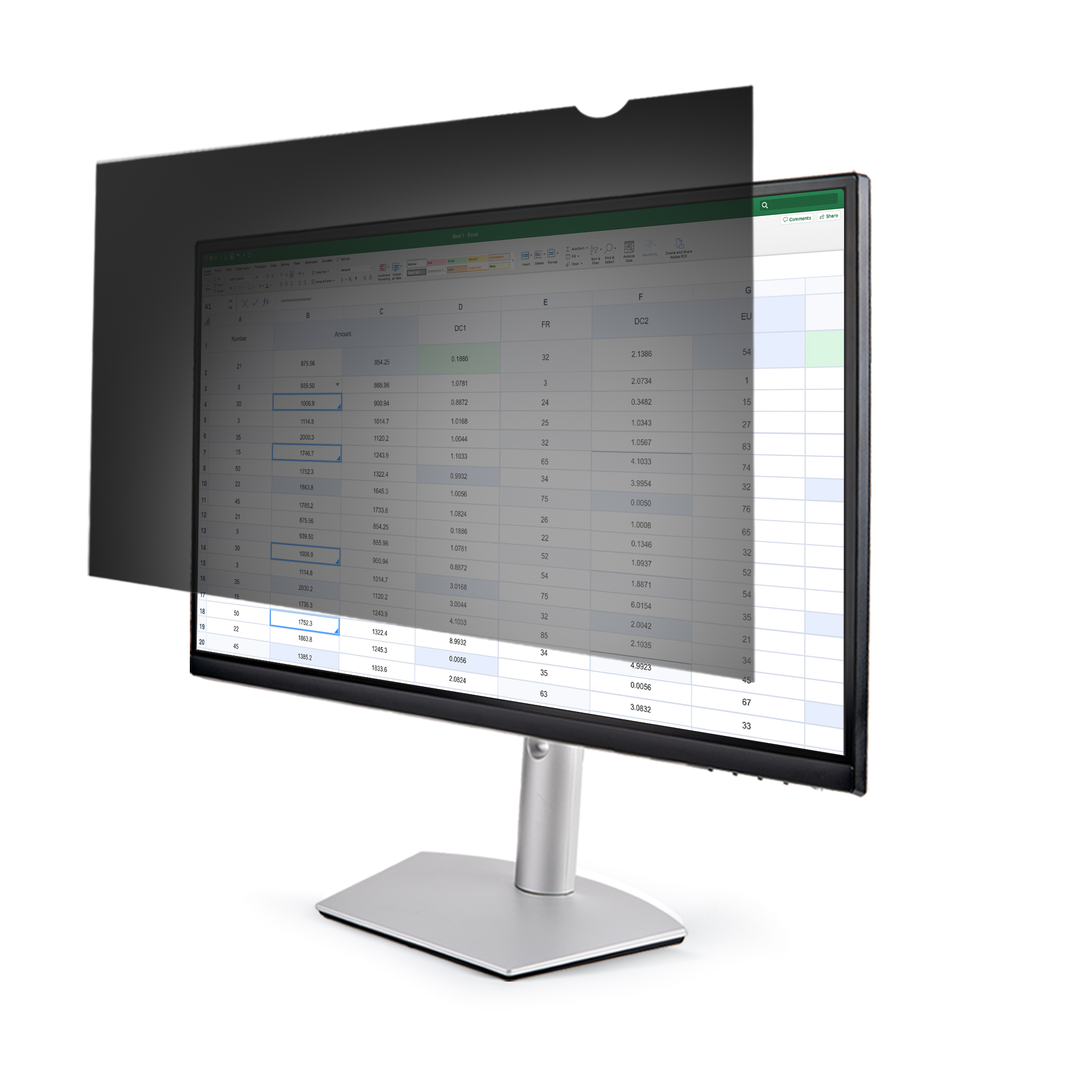 StarTech.com 20 in. Monitor Privacy Screen - Universa StarTech.com — view 2