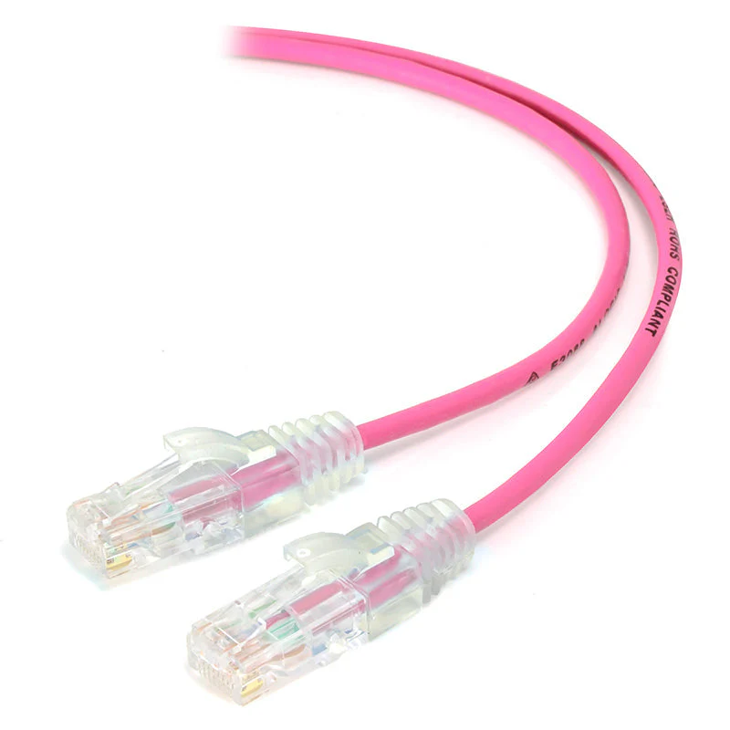 ALOGIC 0.30M PINK ULTRA SLIM CAT6 NETWOR ALOGIC — view 2