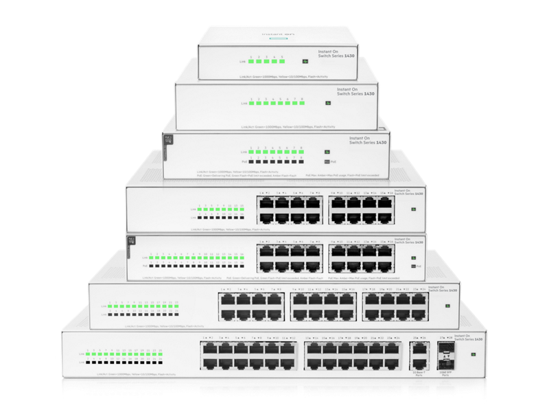 Aruba Instant On 1430 26G 2SFP Switch ARUBA — view 2