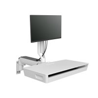 ERGOTRON CareFit Combo Arm with Worksurface Snow ERGOTRON — view 2