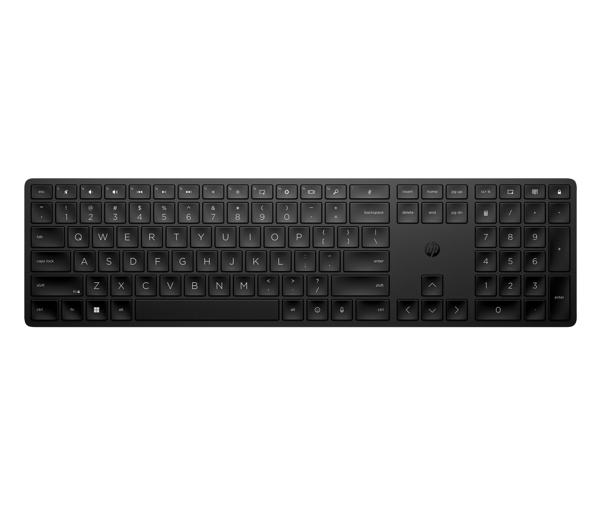 HP 450 BLK Programmable WL KBD HP — view 2