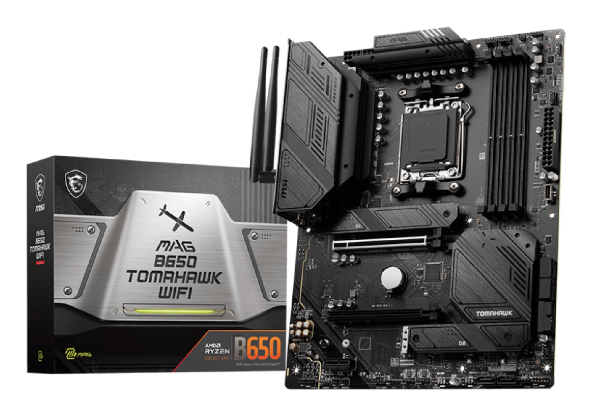 MSI MAG B650 TOMAHAWK WIFI MSI — view 2