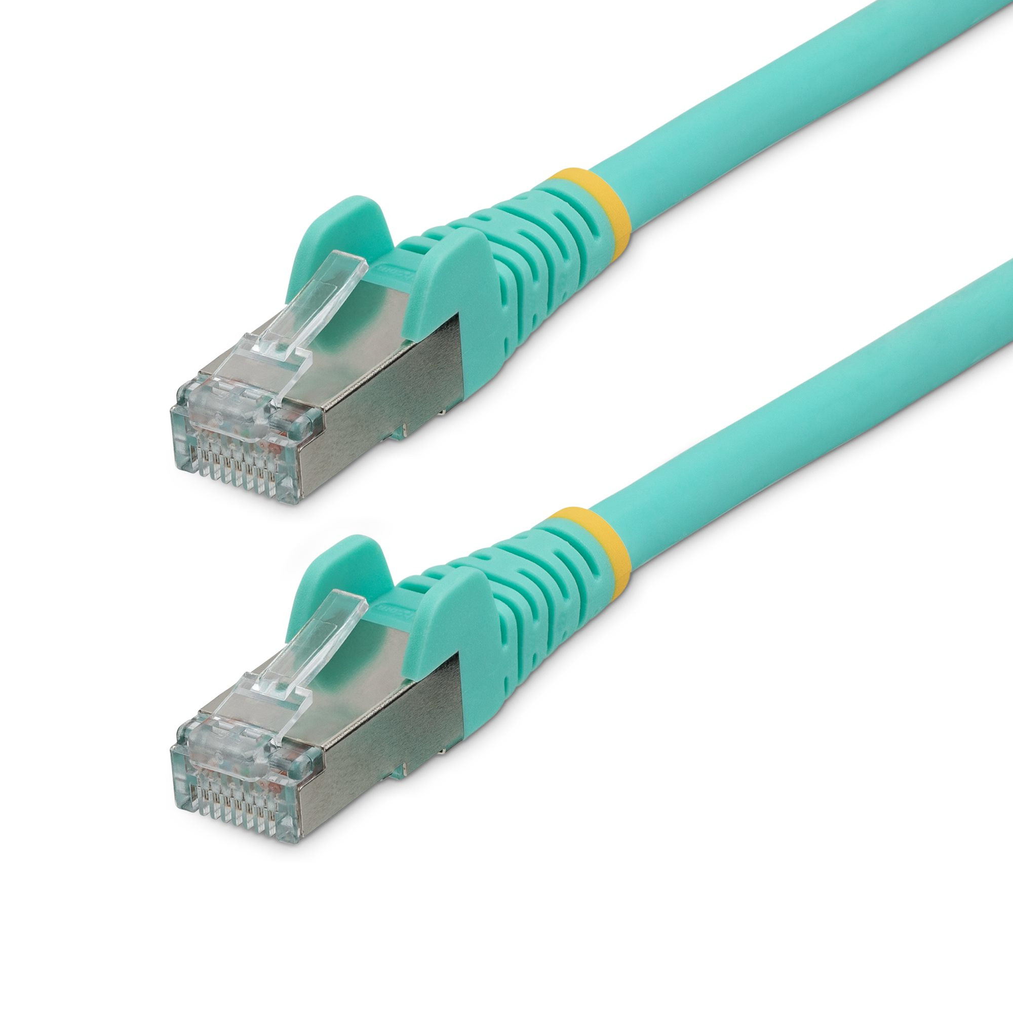 StarTech.com 2m LSZH CAT6a Ethernet Cable - Aqua StarTech.com — view 2
