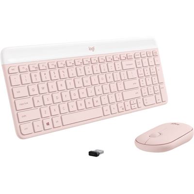 LOGITECH MK470 SLIM WIRELESS COMBO - ROSE LOGITECH — view 2