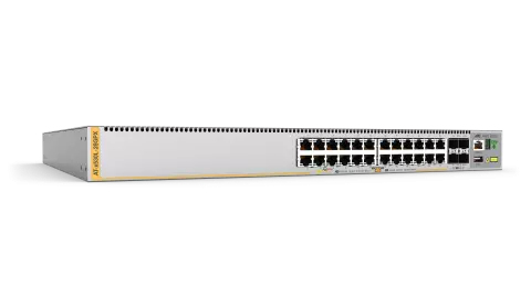 ALLIED TELESIS 24PORT POE+ STACKABLE L3 4XSFP ALLIED TELESIS — view 2