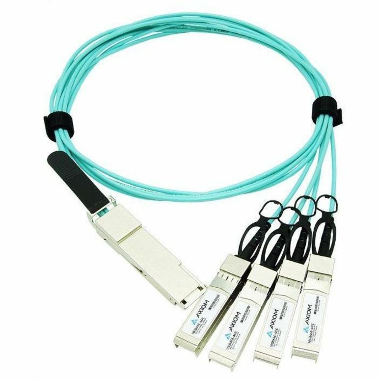 Aruba 400G Q-DD to 4xQSFP56 100G 7m AOC ARUBA — view 2