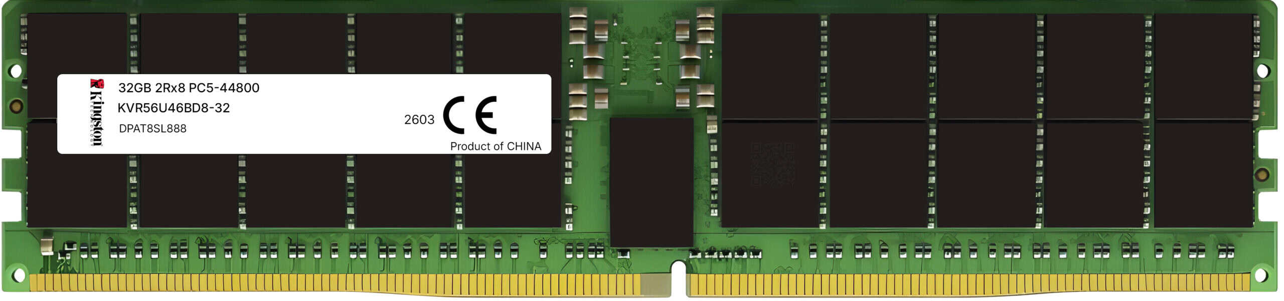 KINGSTON 32GB DDR5-5600MT/s Non-ECC CL46 DIMM 2Rx KINGSTON — view 2