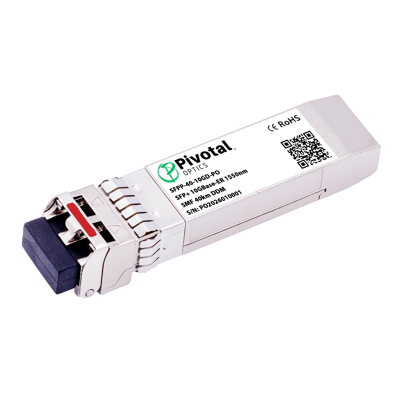 SFP+ FORM FACTOR ER 10GB OPTICAL TRANSCE Palo Alto — view 2