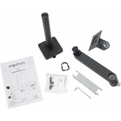 Ergotron NX Monitor Arm Black ERGOTRON — view 1
